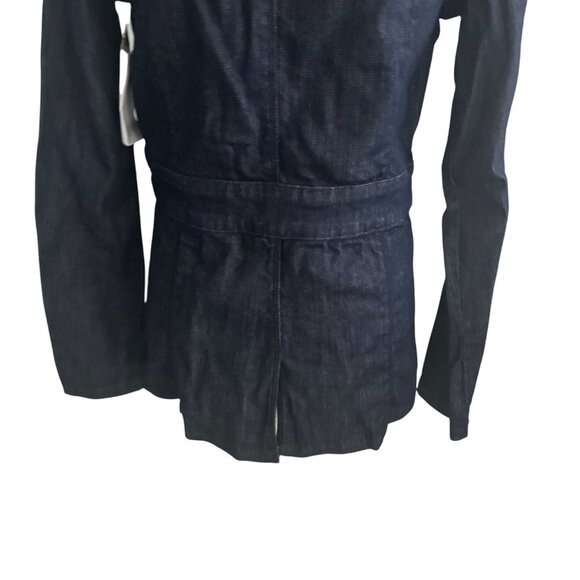 FRAME Women's Denim Black Corduroy Buttoned Jacket Size Small - Picture 6 of 8